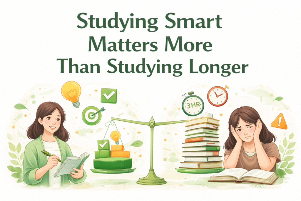 Studying Smart Matters More Than Studying Longer