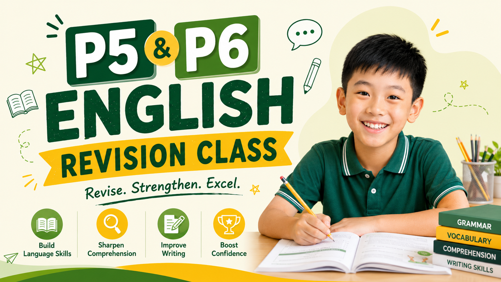 Primary 5 and Primary 6 English Revision